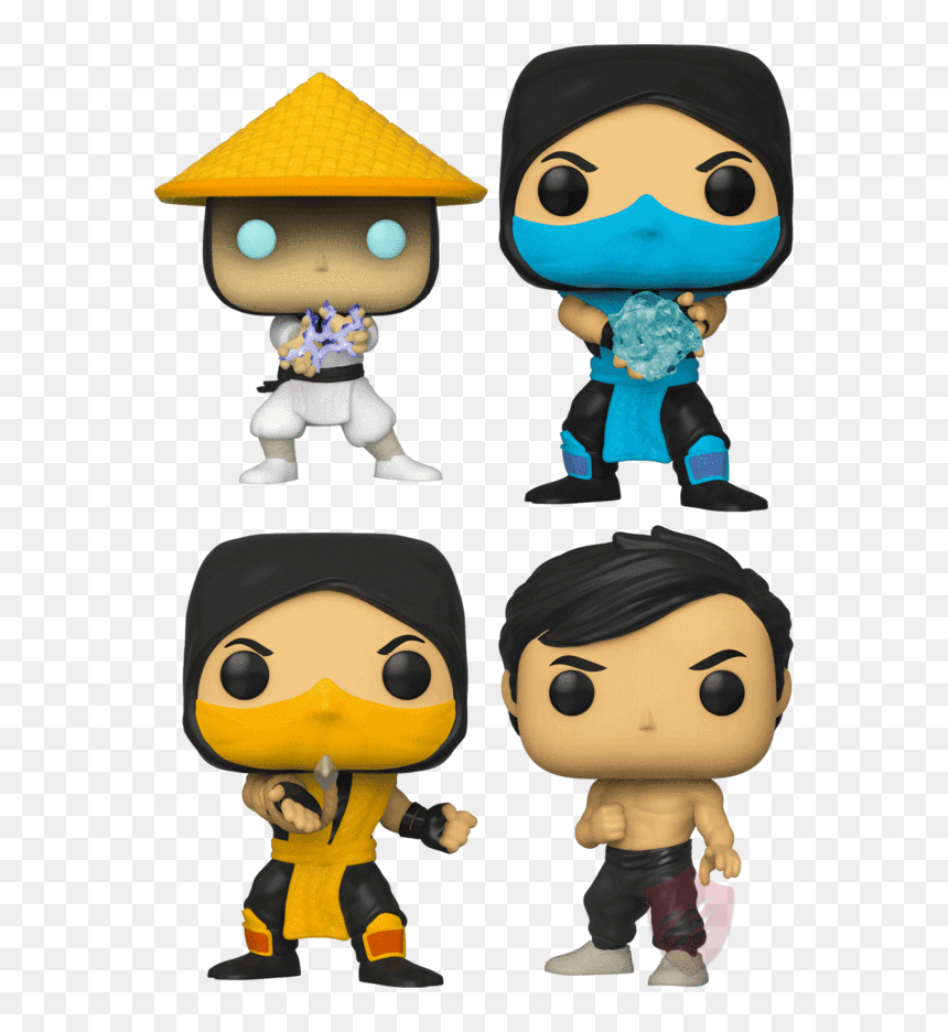 Mortal Kombat Funko Pop Scorpion, HD Png Download - finish him png