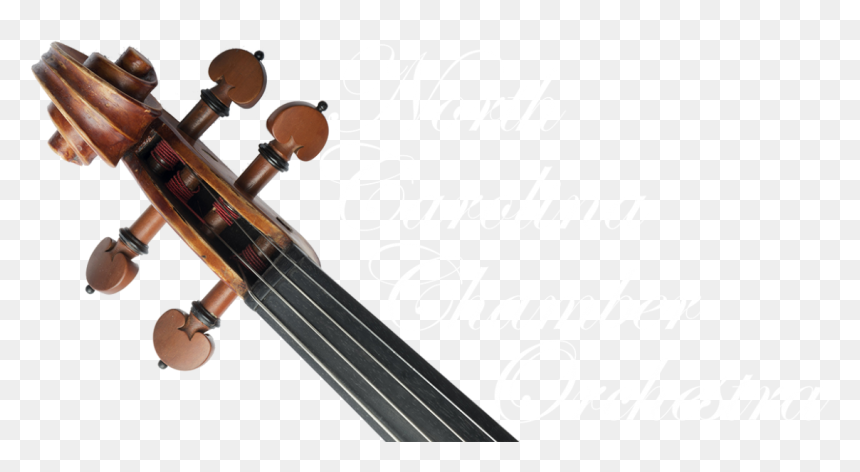 Ncchamberorchestra Logo White 1200 1 - Violin, HD Png Download - orchestra png
