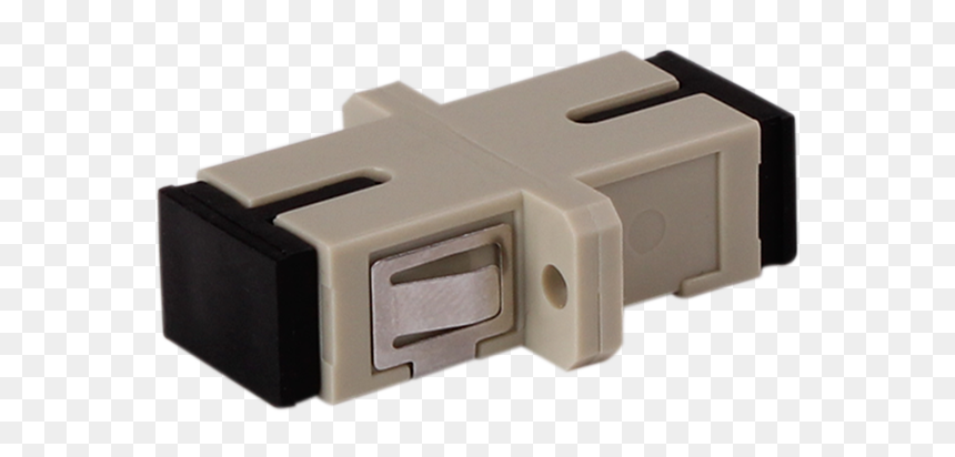 Adapter Sc Mm Upc Polishing Fiber Optic Simplex - Tan, HD Png Download - upc png