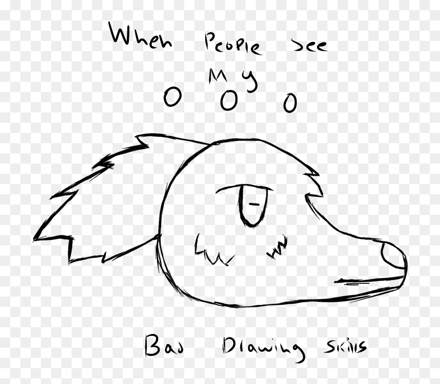 When Peeps See My Sucky Drawing Skills By Camyanime - Line Art, HD Png Download - peeps png