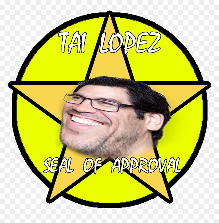 Tai Lopez Seal Of Aprroval - Cool Simple Pentagram Designs, HD Png Download - tai lopez png