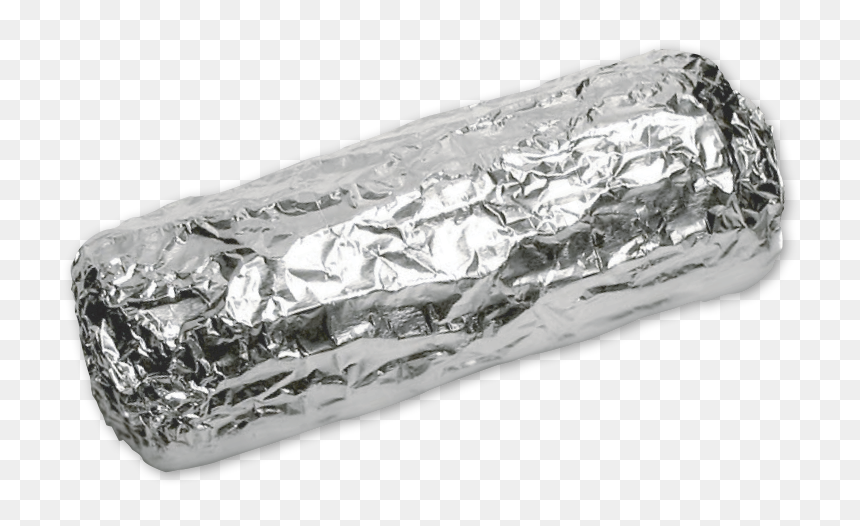 Burrito Aluminium , Png Download - Burrito In Tin Foil, Transparent Png - burritos png