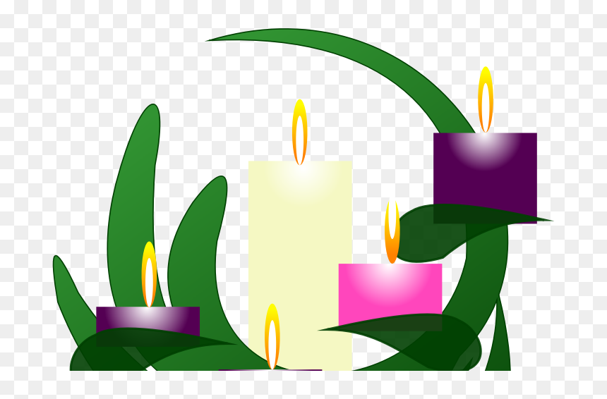 Clip Art Advent Candles, HD Png Download - advent wreath png