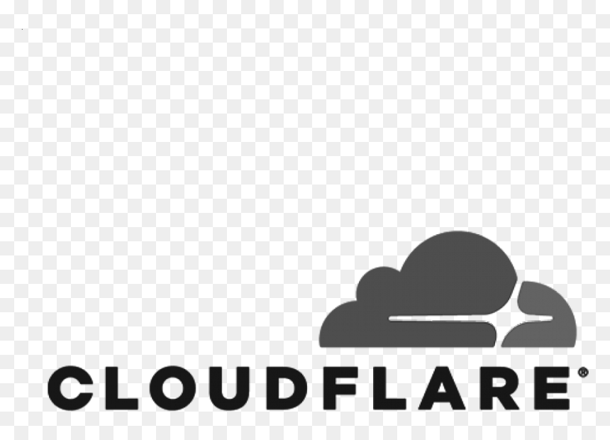 Cloudflare Black And White, HD Png Download - go png