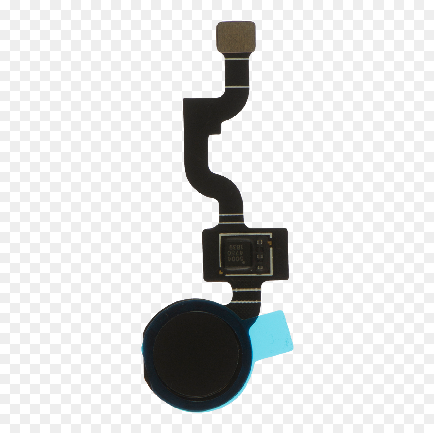 Google Pixel 3a Black Fingerprint Scanner Replacement - Pixel 3a, HD Png Download - fingerprint scanner png