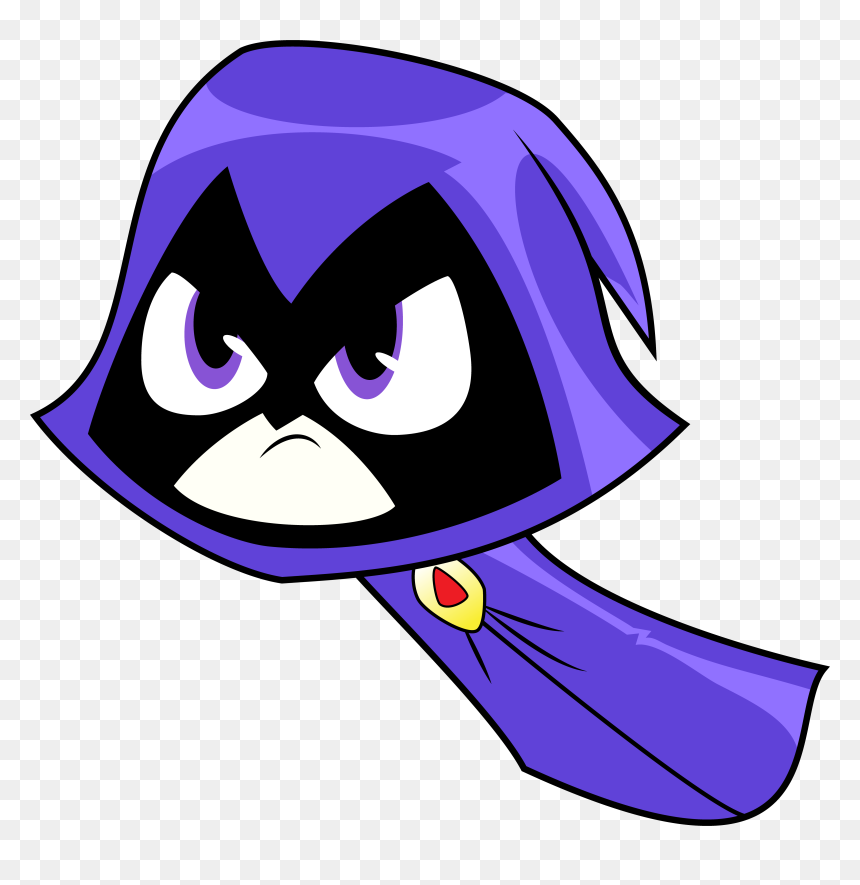 Teen Titans Go Raven Png - Raven Teen Titans Go Png, Transparent Png - go png