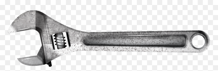 Dewalt Adjustable Wrench, HD Png Download - spanner vector png