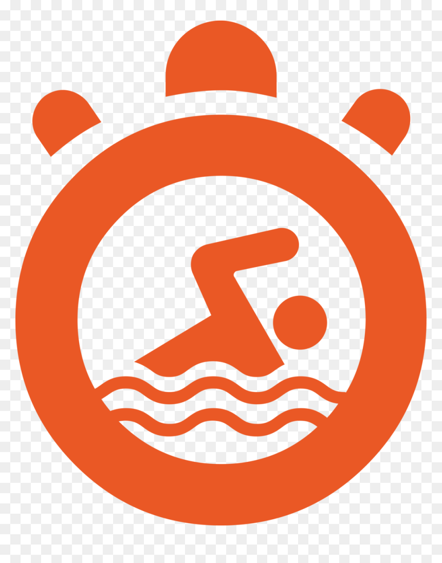 Swim Performance Lab Icon Orange - Warren Street Tube Station, HD Png Download - swim png