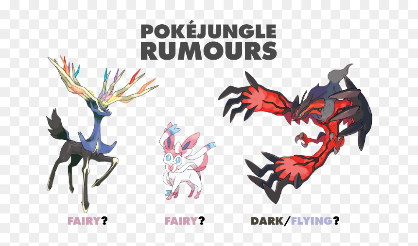 Pokemon Y Yveltal, HD Png Download - xerneas png