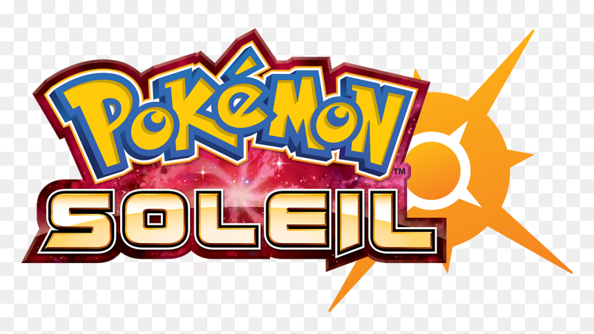 Pok Mon Soleil Logo Fr 1200px 150ppi Rgb - Pokemon Sun Logo Transparent, HD Png Download - pokemon sun png