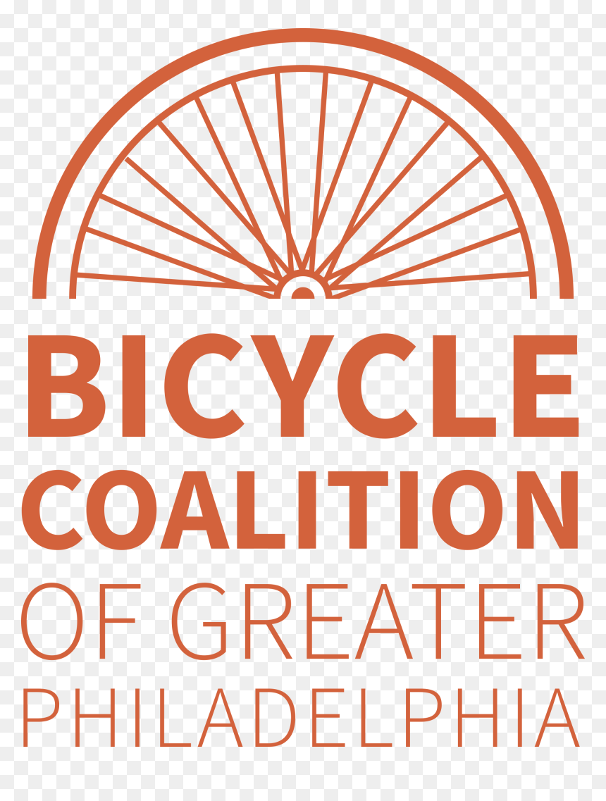 Bcgp Vertical Orange Variation2 2000px W - Bicycle Coalition Of Greater Philadelphia, HD Png Download - philadelphia png