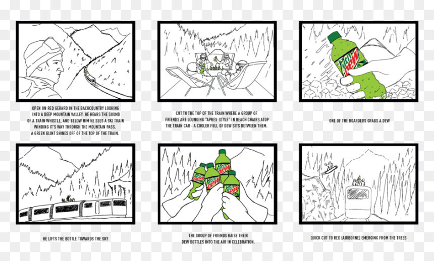 Mtndew 2018 Tvcproductionspecs Wardrobe Motive 02 V6-4 - Cartoon, HD Png Download - glint png