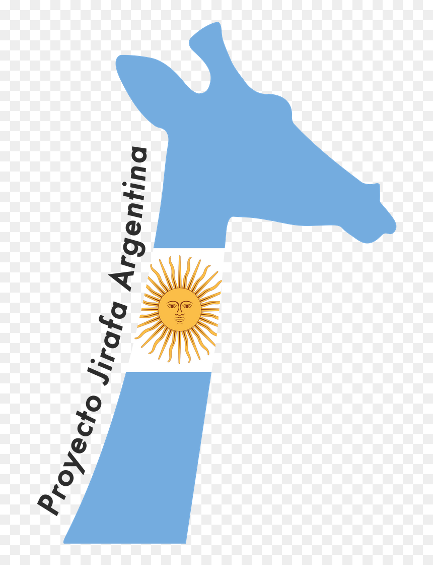 G 01 - Jirafa Argentina, HD Png Download - argentina png