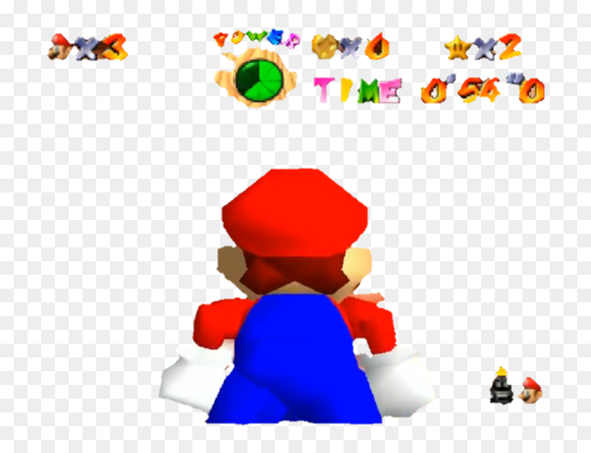 Cartoon, HD Png Download - mario 64 png