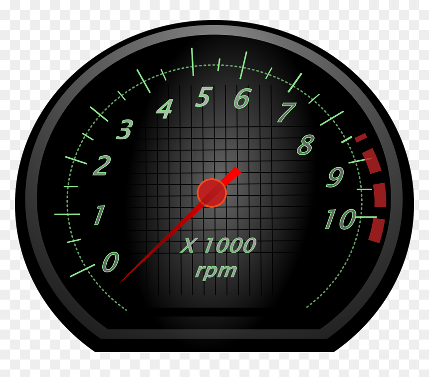 Rpm Png - Tachometer Png, Transparent Png - counter png