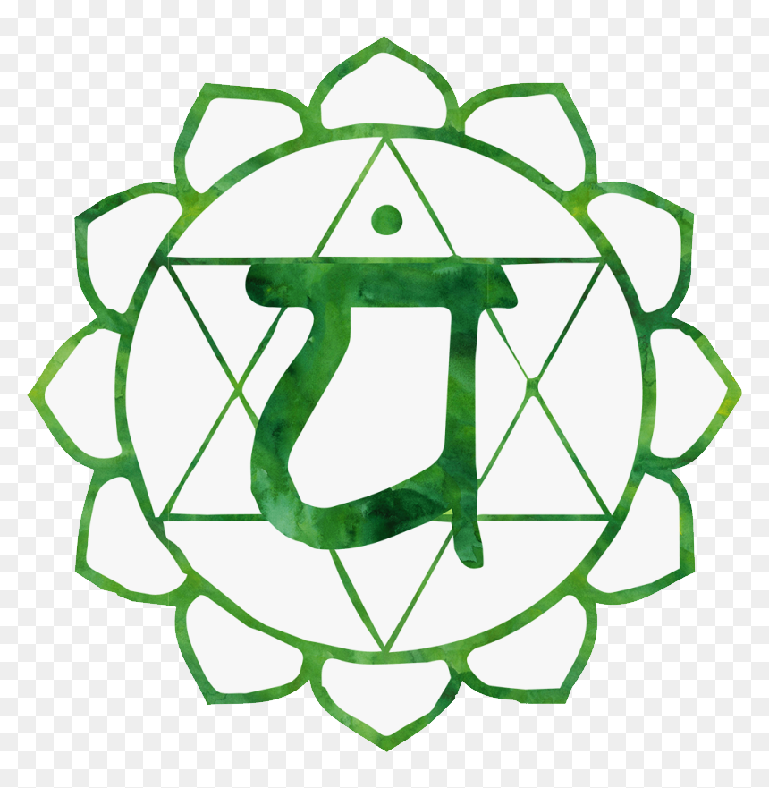 Heart Chakra Png - Heart Chakra Symbol Png, Transparent Png - hindu symbols png