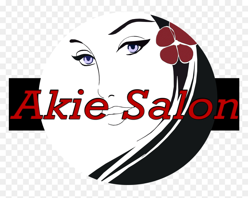 Akie Hair Salon - Graphic Design, HD Png Download - hair salon png