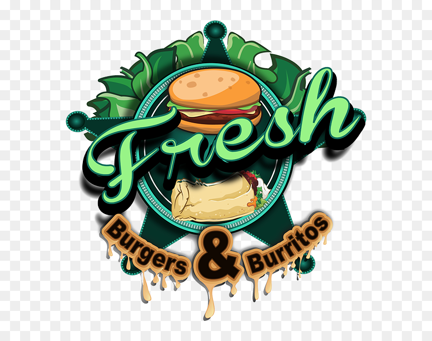 Fresh Burgers And Burritos - Illustration, HD Png Download - burritos png