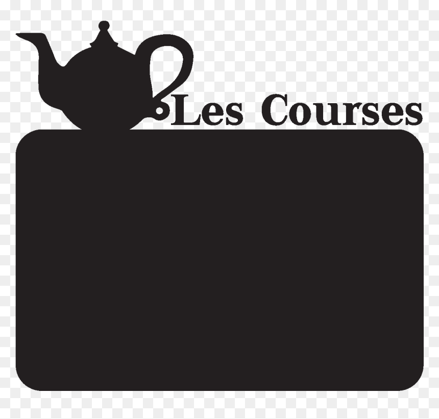 Teapot, HD Png Download - chalkboard labels png