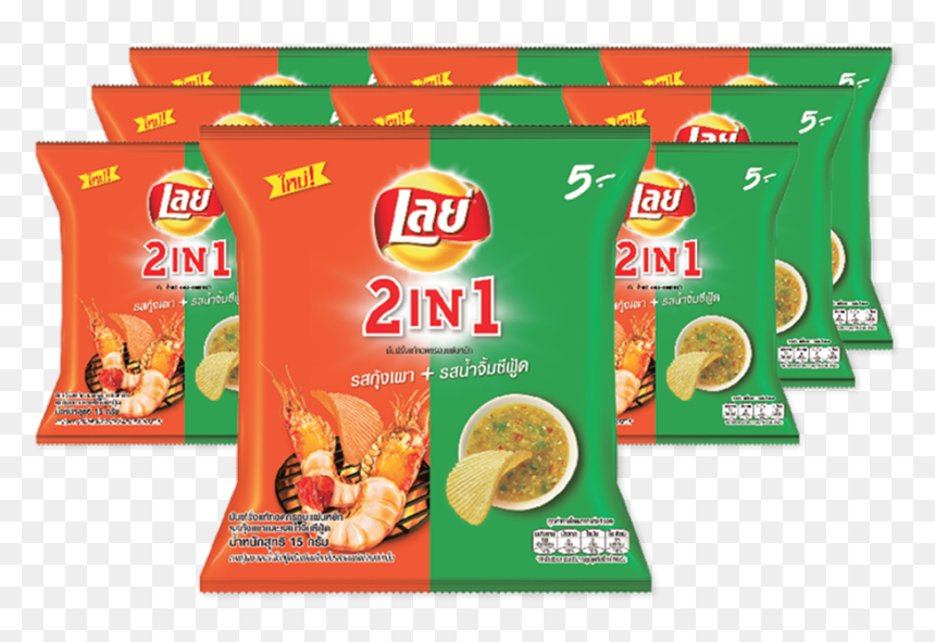 โปรโมชั่น Lay"s 2in1 Potato Chip Grilled Shrimp/seafood - Lays Shrimp & Seafood, HD Png Download - seafood png