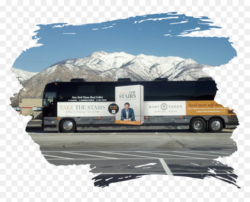 Rory Vaden Bus - Trailer Truck, HD Png Download - new york times png