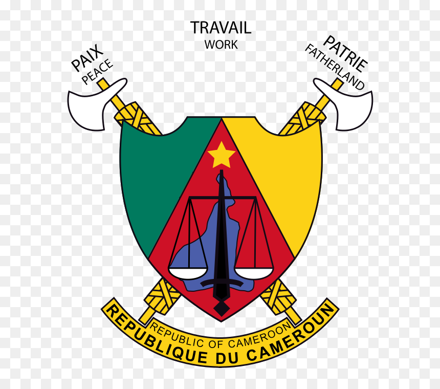 Code Of Arms Of Cameroon, HD Png Download - national emblem of india png