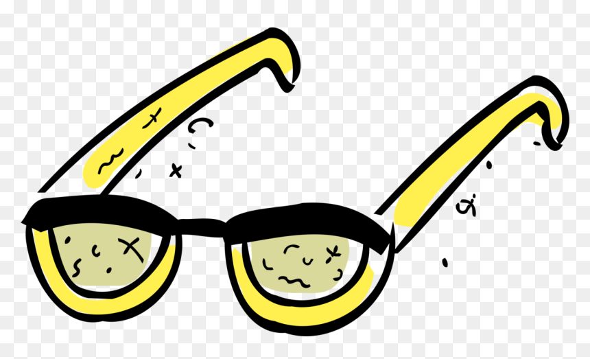 Vector Illustration Of Reading Glasses And Eyeglasses, HD Png Download - goggles vector png
