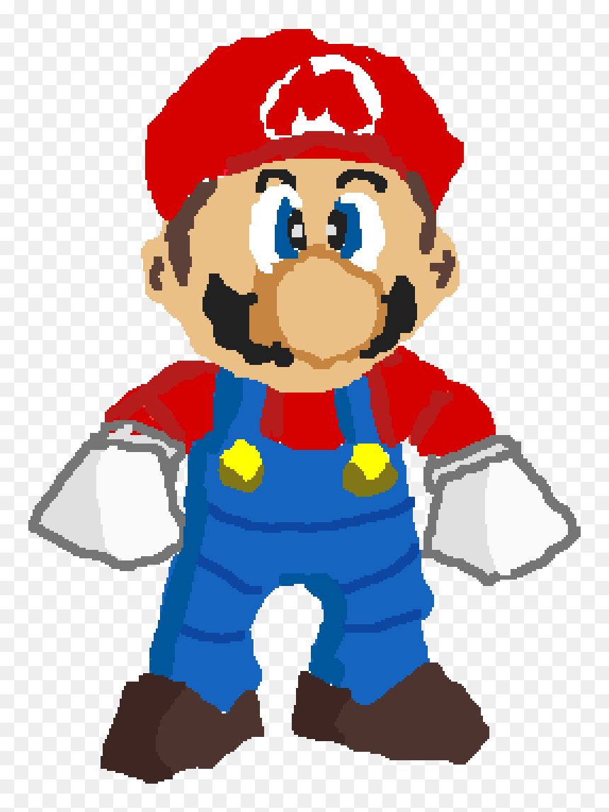 Cartoon, HD Png Download - mario 64 png
