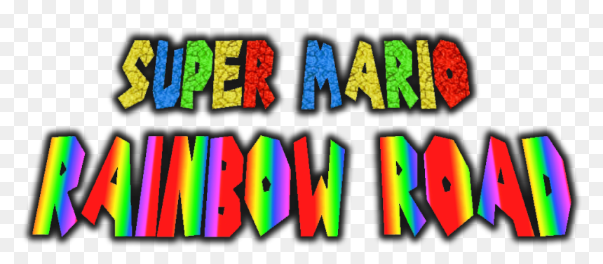 Super Mario 64 Mod Castle Courtyard , Png Download - Super Mario Rainbow Road Plus, Transparent Png - mario 64 png