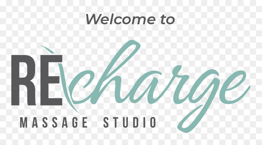Recharge Massage Studio Logo - Calligraphy, HD Png Download - massage png