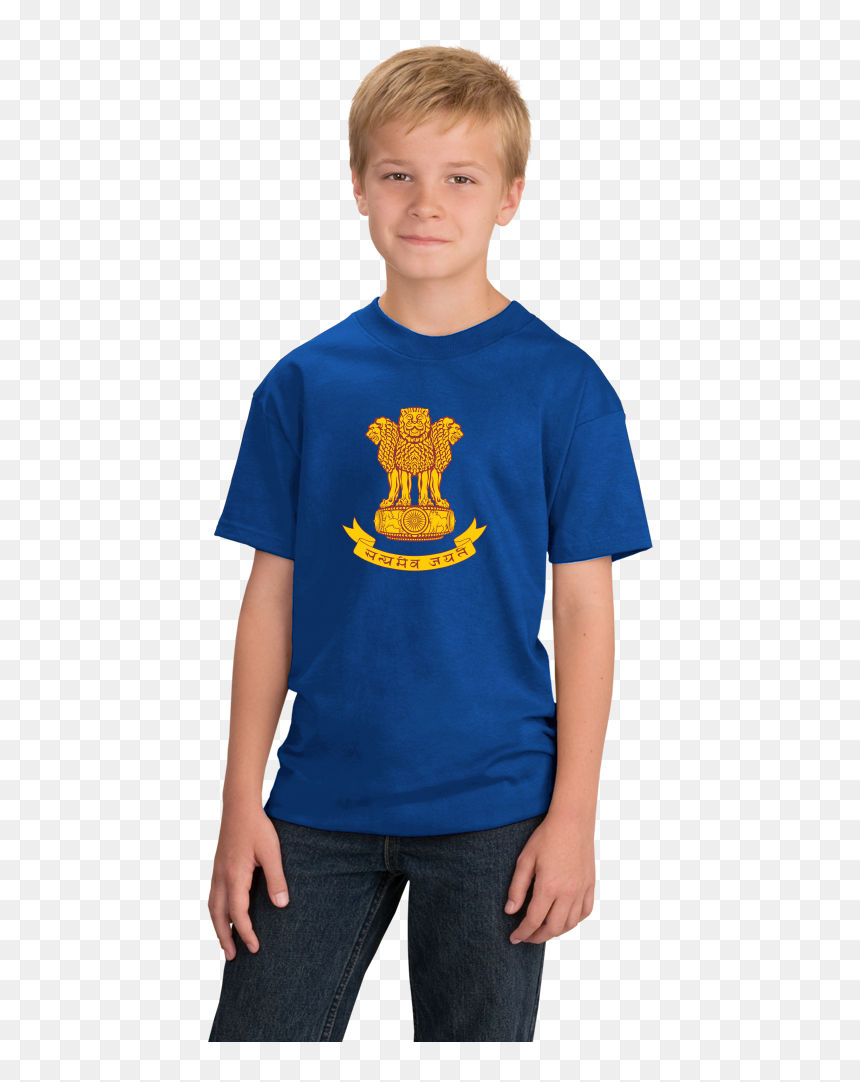 T-shirt, HD Png Download - national emblem of india png