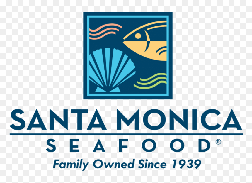 Santa Monica Seafood - Santa Monica Seafood Logo, HD Png Download - seafood png