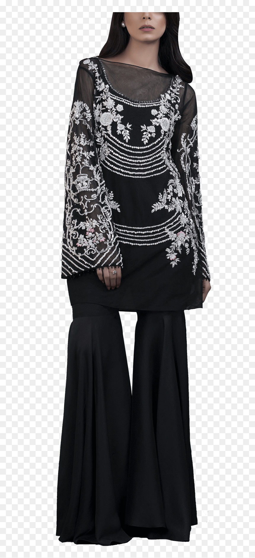 Gown, HD Png Download - indian model png