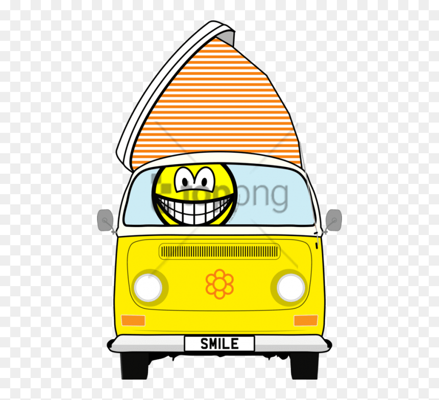 Free Png Campervan Emoji Png Image With Transparent - Smile, Png Download - camper png