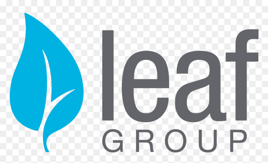 Leaf Group Logo Png, Transparent Png - leaves logo png