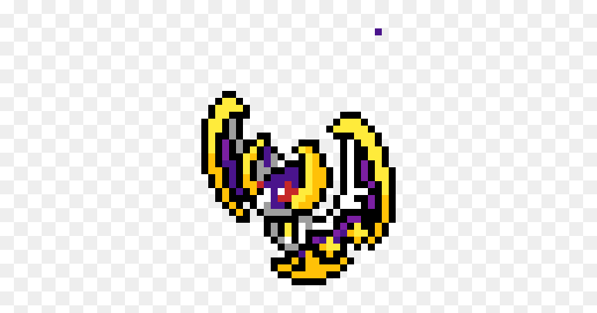 Pixel Art Pokemon Lunala, HD Png Download - solgaleo png