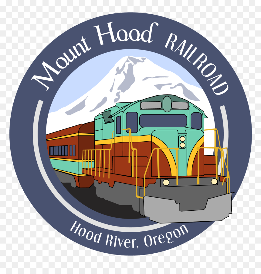 Hood Railroad - Mt Hood Train To Christmas Town, HD Png Download - indian train png images