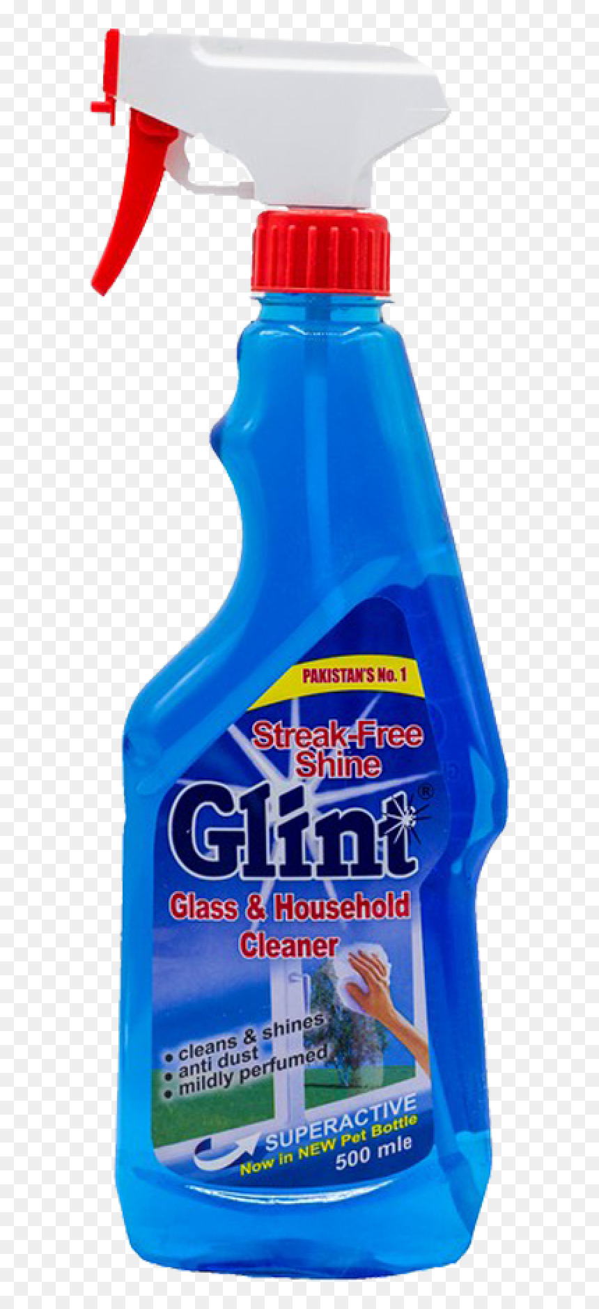 Glint Glass & Household Cleaner 500 Ml - Glint Cleanerr Png, Transparent Png - glint png