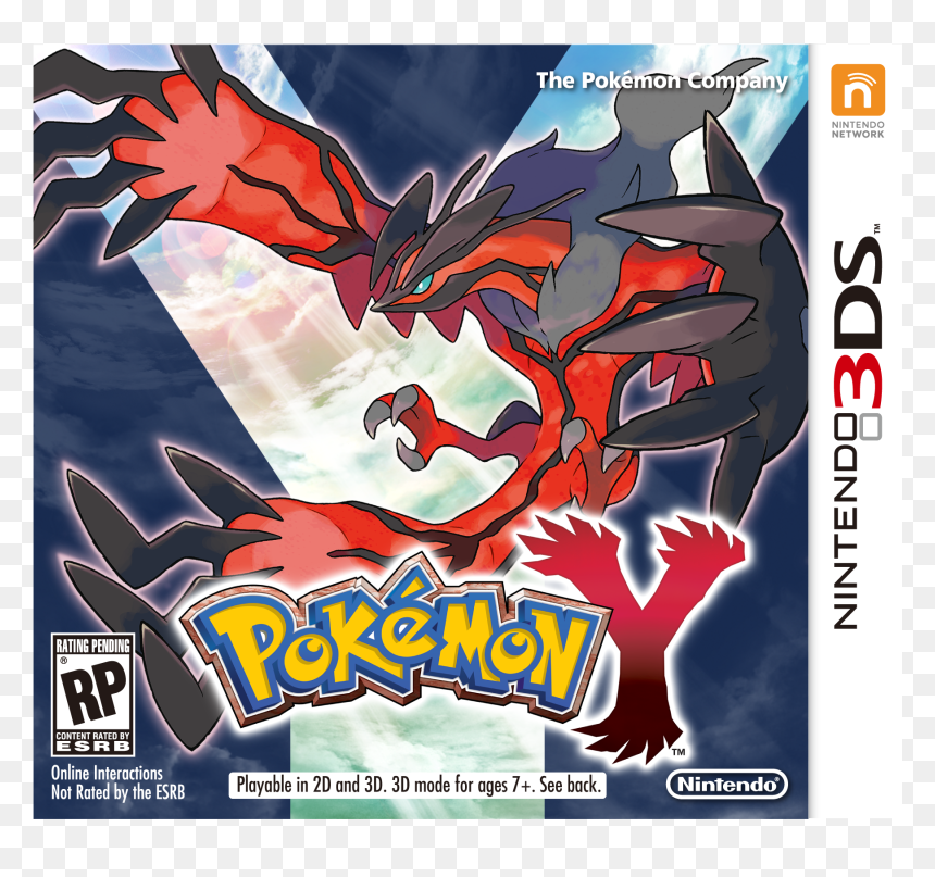 Pokemon Y 3ds, HD Png Download - xerneas png