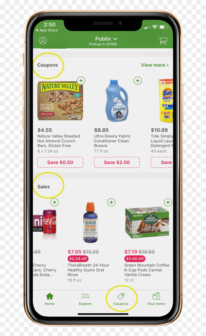 Iphone, HD Png Download - publix png