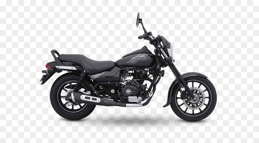 Bajaj Avenger 160 Street Right Black - Bajaj Avenger Street 160, HD Png Download - bajaj pulsar png