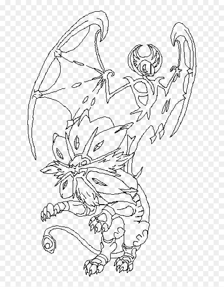 Solgaleo And Lunala Drawing, HD Png Download - solgaleo png