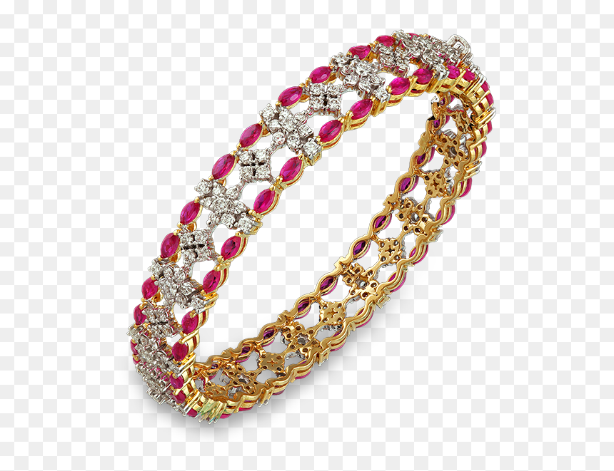 Bracelet, HD Png Download - fancy bangles png