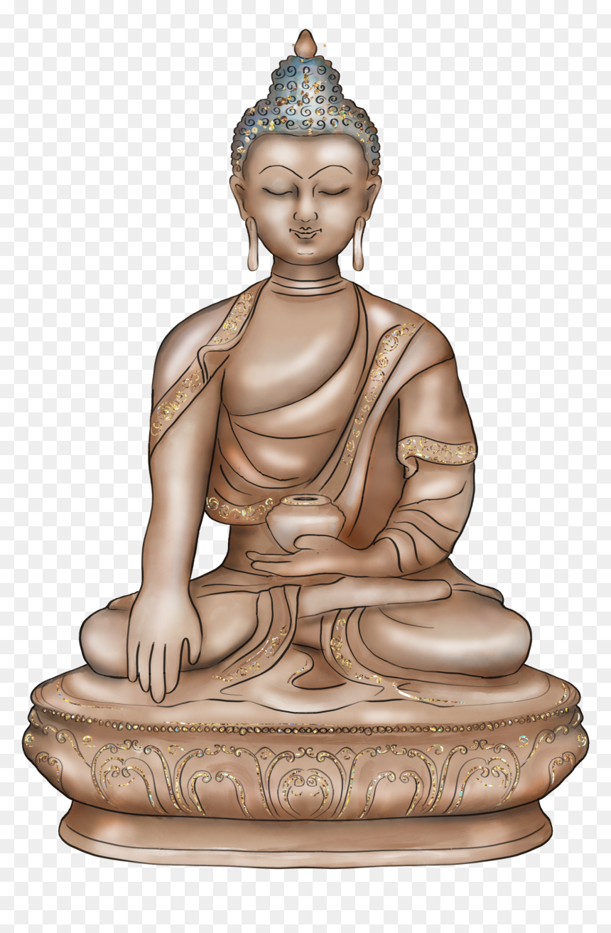 Gautama Buddha, HD Png Download - budha png