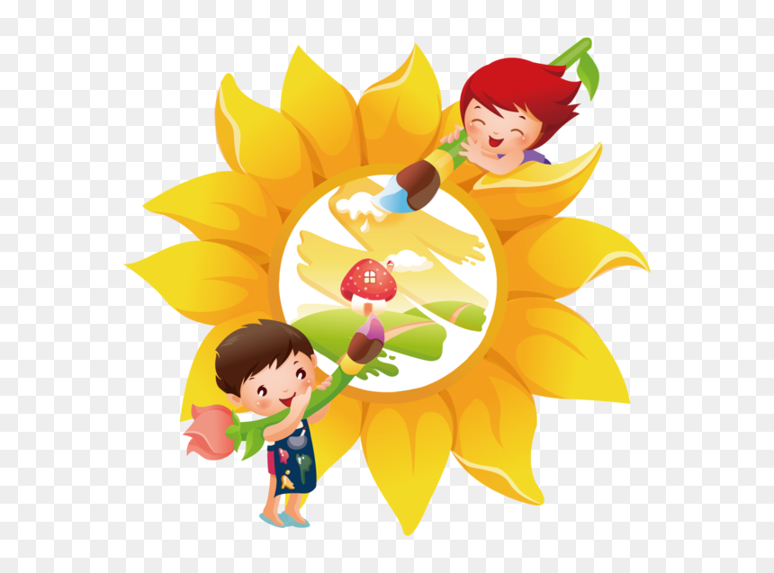 Transparent Child Animation Cartoon Petal For International - Cartoon, HD Png Download - animated diwali images png