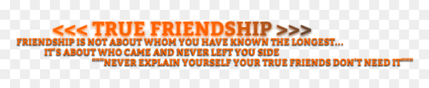 Thumb Image - Orange, HD Png Download - friends png text