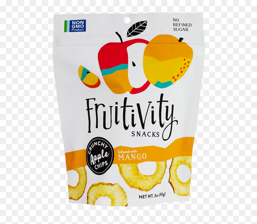 Fruitivity Apple Chips, Tart, 3 Oz , Png Download - Apple, Transparent Png - mango splash png