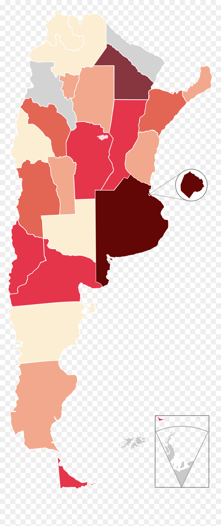 Argentina Map, HD Png Download - argentina png