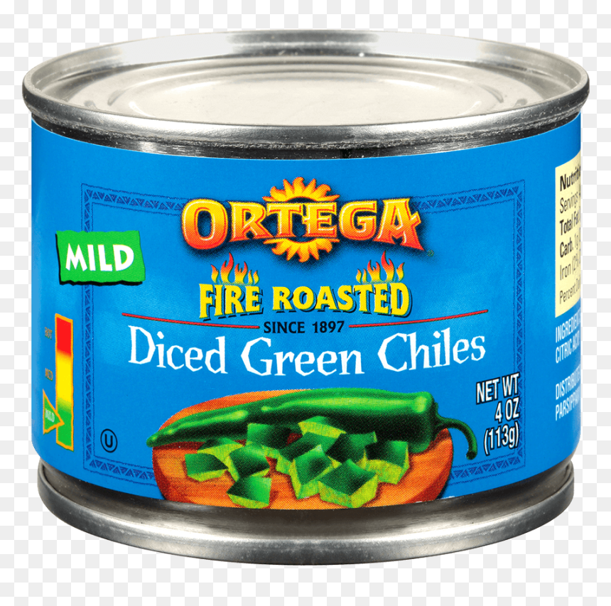 Green Chili Chicken - Ortega Diced Green Chiles, HD Png Download - single green chilli png