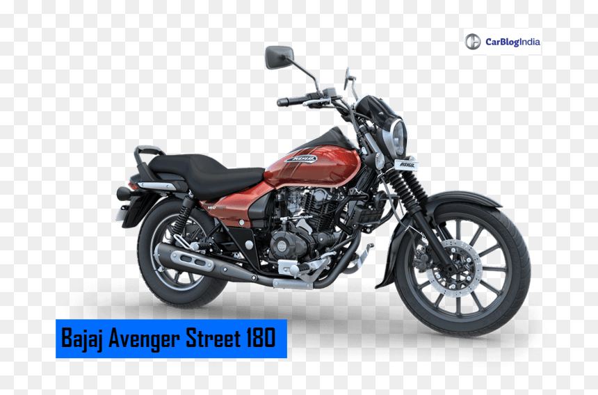 2018 Bajaj Avenger Street 180 Main - Bajaj Avenger Street 220 2018, HD Png Download - bajaj pulsar png